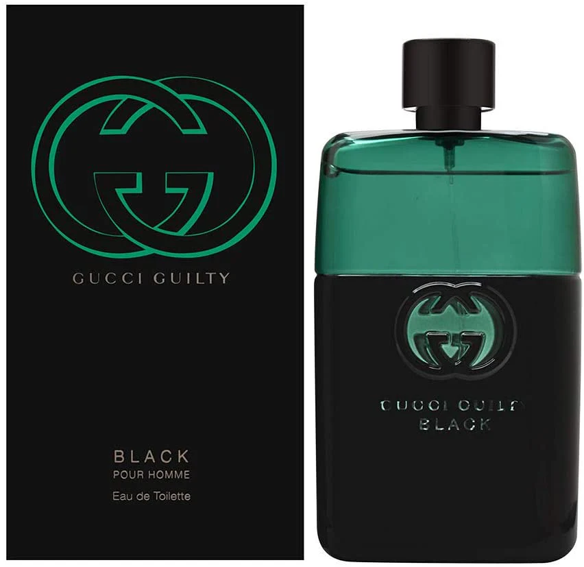 GUCCI Guilty Black Eau De Toilette For Men, 3.0 Oz- 90ml