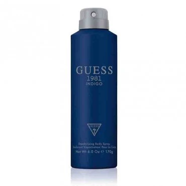 GUESS 1981 INDIGO FOR MEN BODY SPRAY 226ML