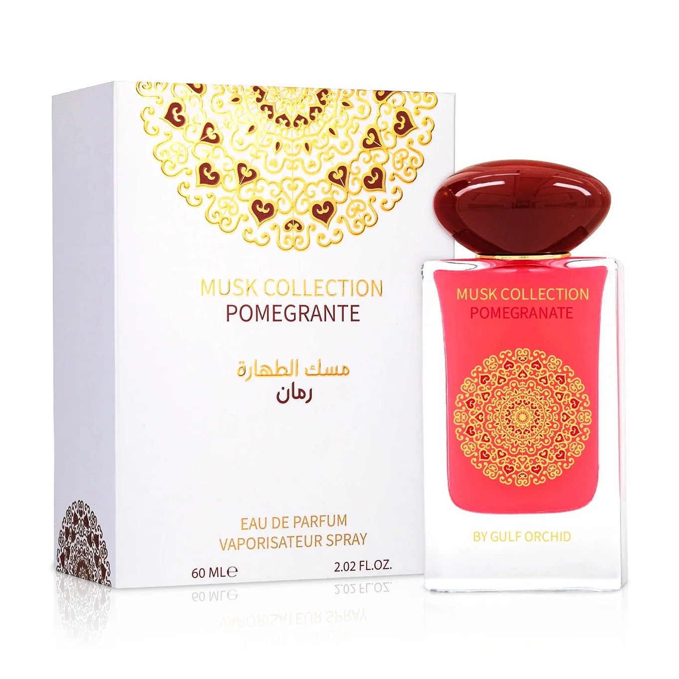 Gulf Orchid Pomegranate Eau De Parfum For Unisex - Floral Fruity Perfume 60ml - Image 2