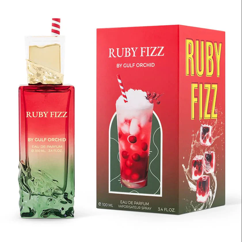 Gulf Orchid Ruby Fizz Eau De Parfum For Unisex - Floral Fruity Perfume 100ml - Image 2