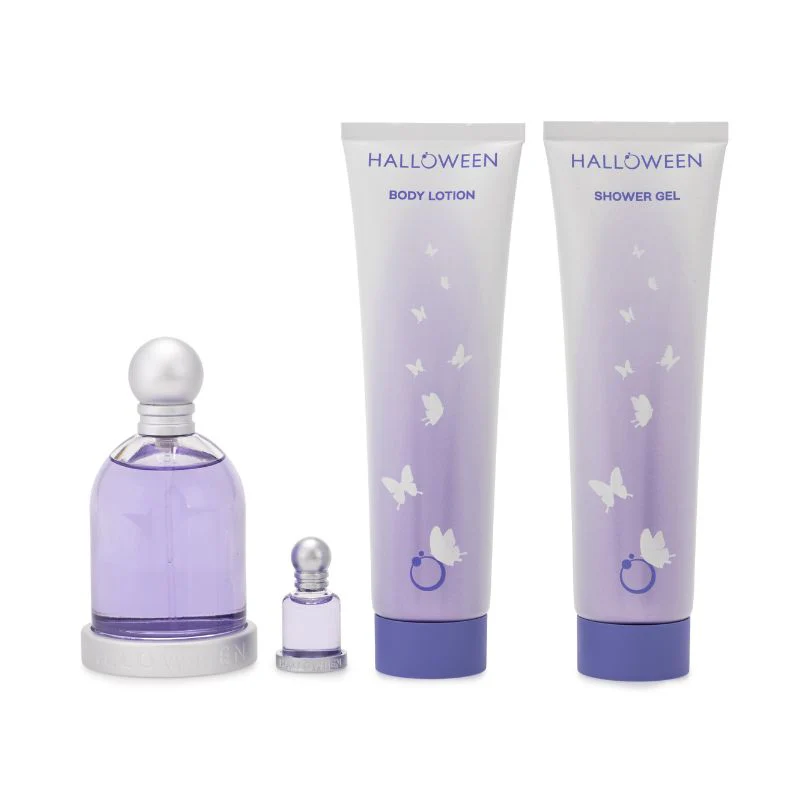Halloween For Women Set EDT 100ml + EDT 4.5ml + Body Lotion 150ml + Shower Gel 150ml