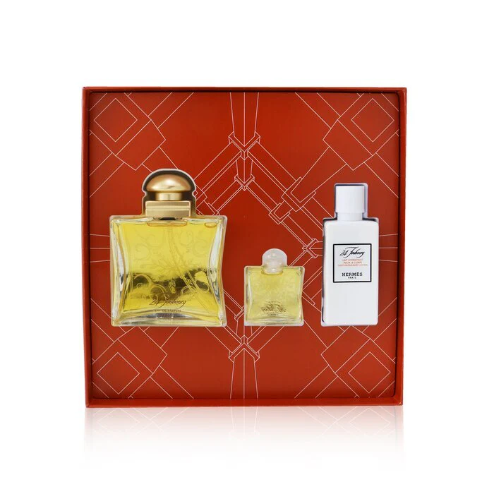 HERMES 24 FAUBOURG FOR WOMEN SET EDP 50 ml + EDP 7.5 ml + MOISTURIZING  BODY LOTION 40 ml