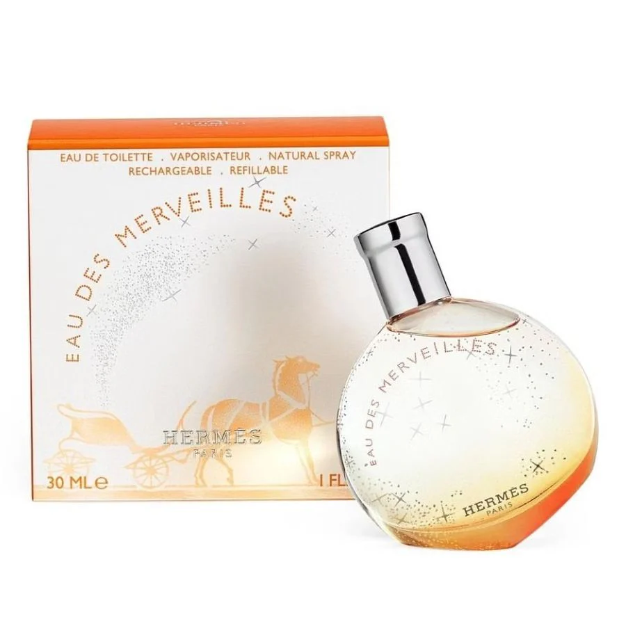 Hermes Eau Des Merveilles For Women EDT 30ml Travel Spray Refillable - Image 2