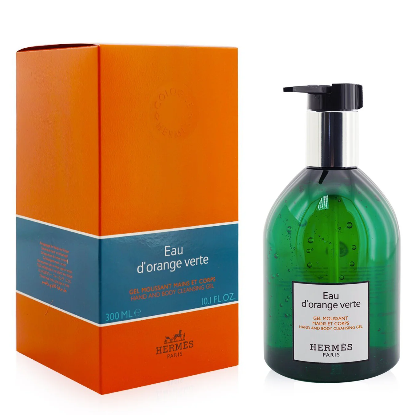 Hermes Eau D'Orange Verte Hand & Body Cleansing Gel For Unisex 300ml