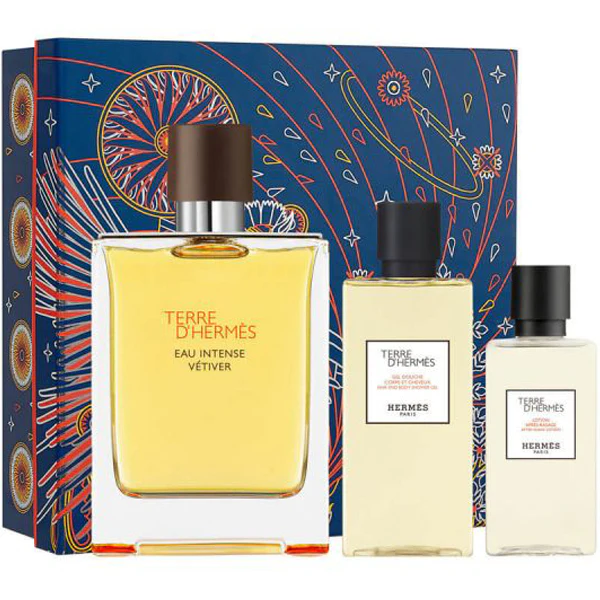 Hermes Terre D'Hermes Eau Intense Vetiver GiftSet for Men