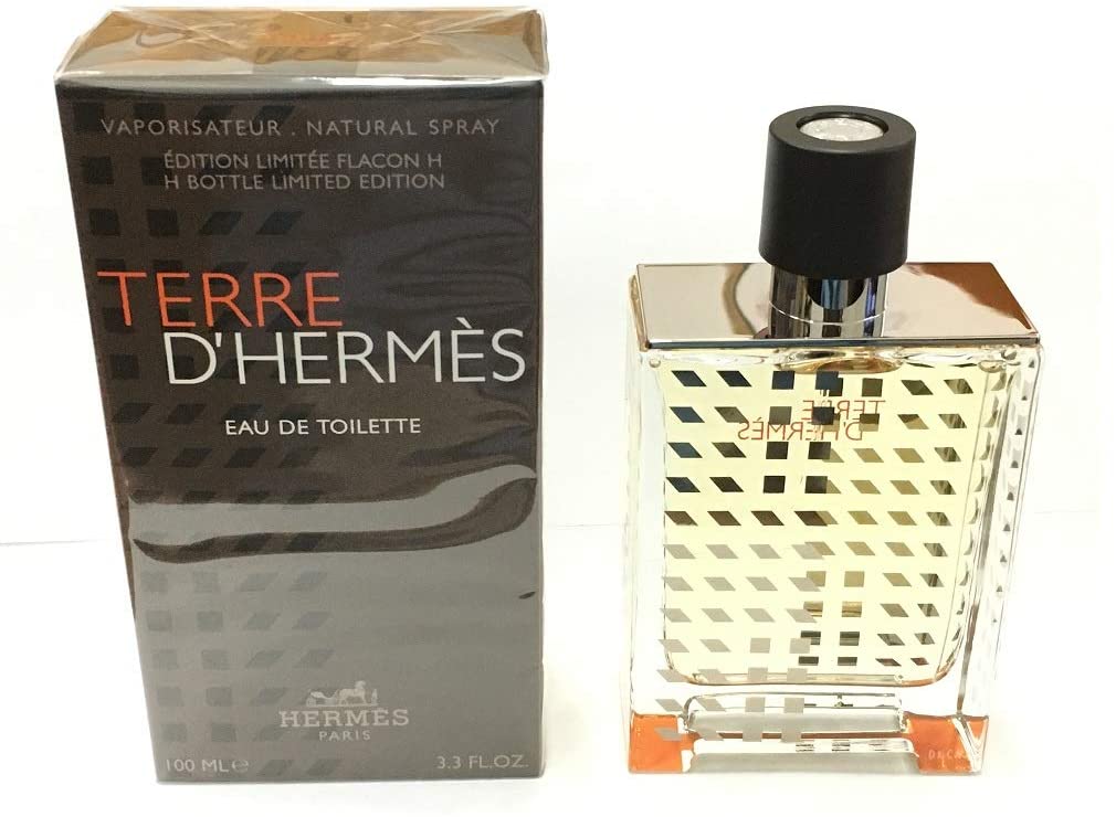 HERMES TERRE D'HERMES H BOTTLE LIMITED EDITION FOR MEN EDT 100 ml