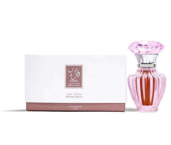 Hind Al Oud Pink Oud Concentrated Perfume Oil For Unisex 6ml