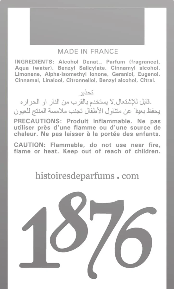 HISTOIRES DE PARFUMS 1876 FOR WOMEN Edp 120 ml - Image 3