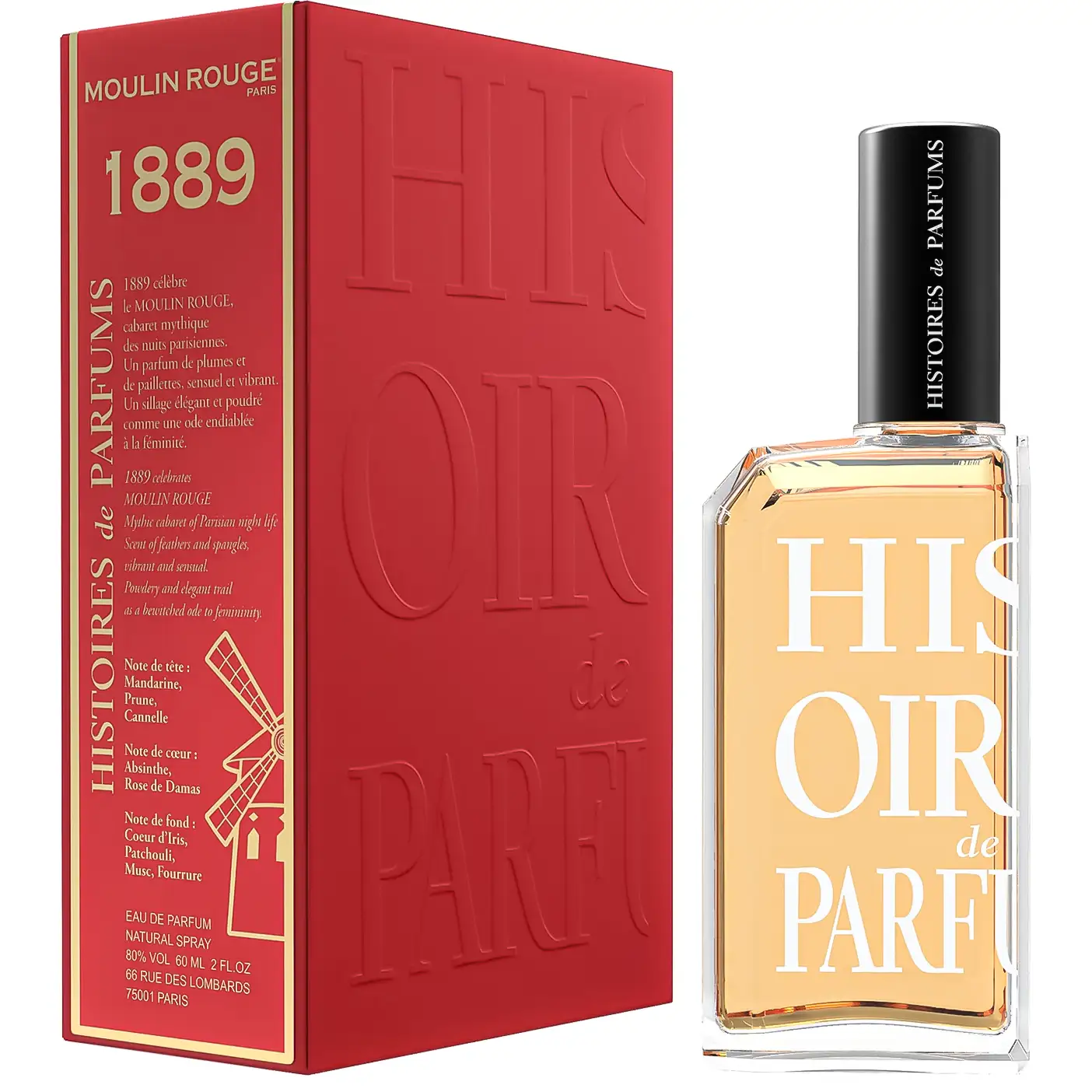 Histoires De Parfums 1889 Moulin Rouge Perfume For Women EDP 60ml - Image 3