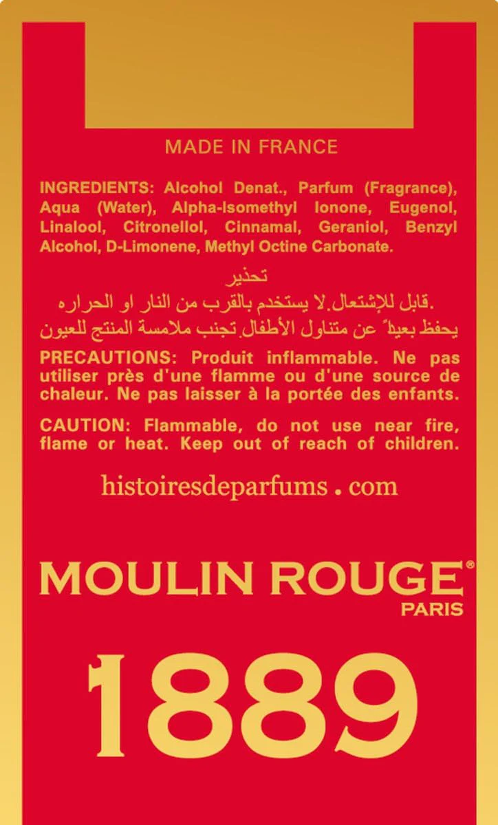 Histoires De Parfums 1889 Moulin Rouge Perfume For Women EDP 60ml - Image 4