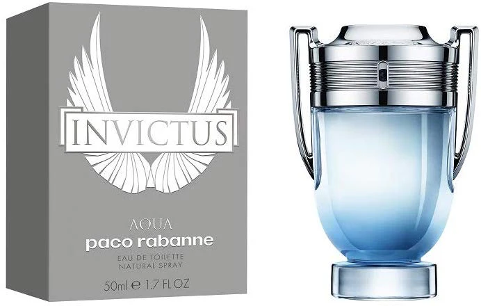 Invictus Aqua by Paco Rabanne - Perfume for Men - Eau de Toilette, 50 ml - Image 2