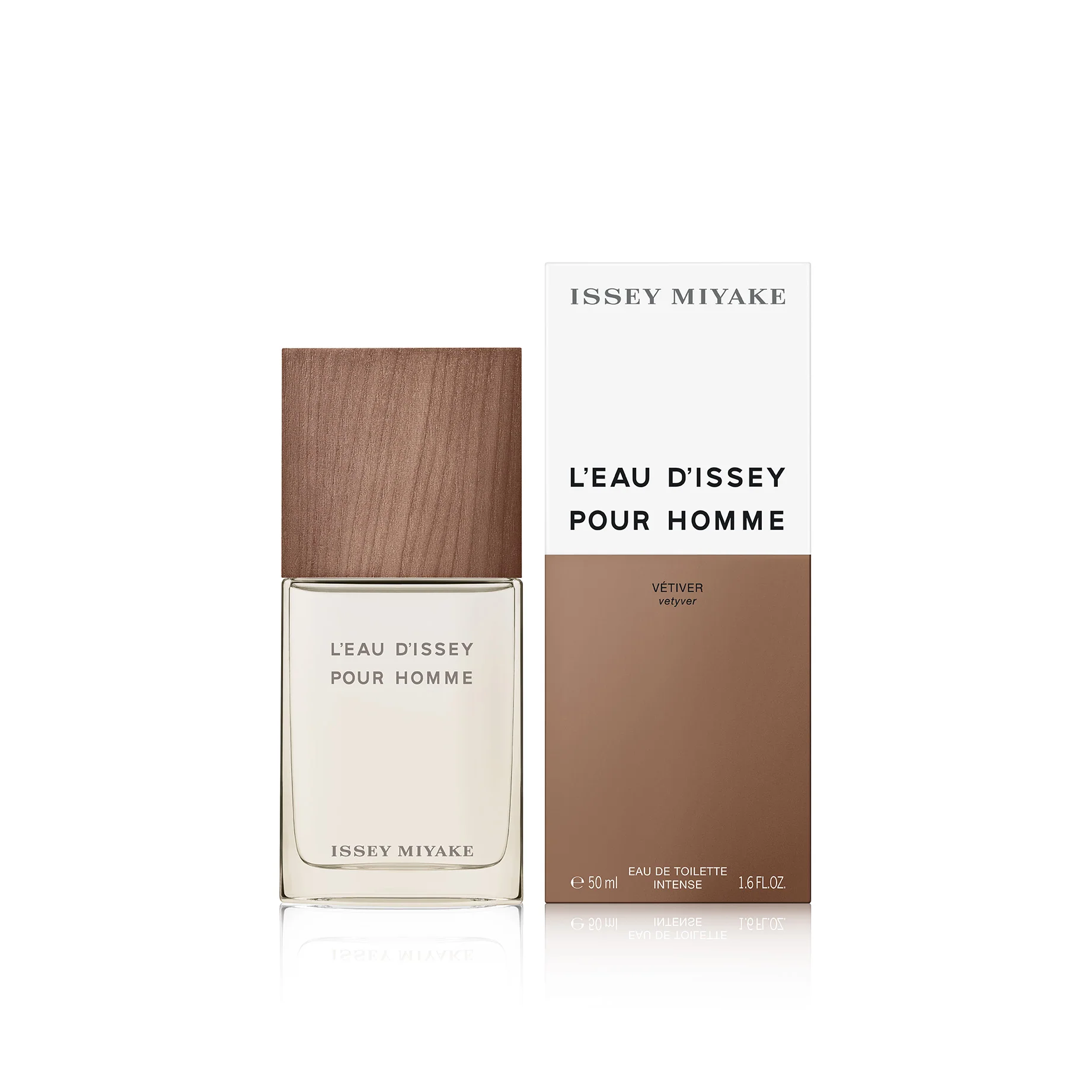 Issey Miyake L'Eau D'Issey Pour Homme Vetiver For Men EDT Intense 50ml - Image 2