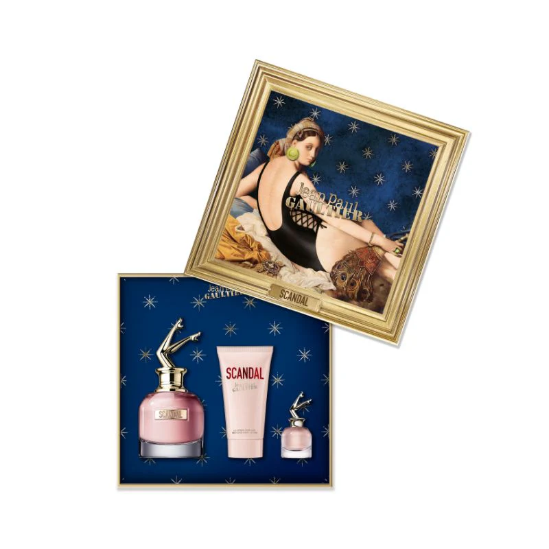 Jean Paul Gaultier Scandal For Women Set EDP 50ml + EDP 6ml + Perfumed Body Lotion 75ml - Image 3