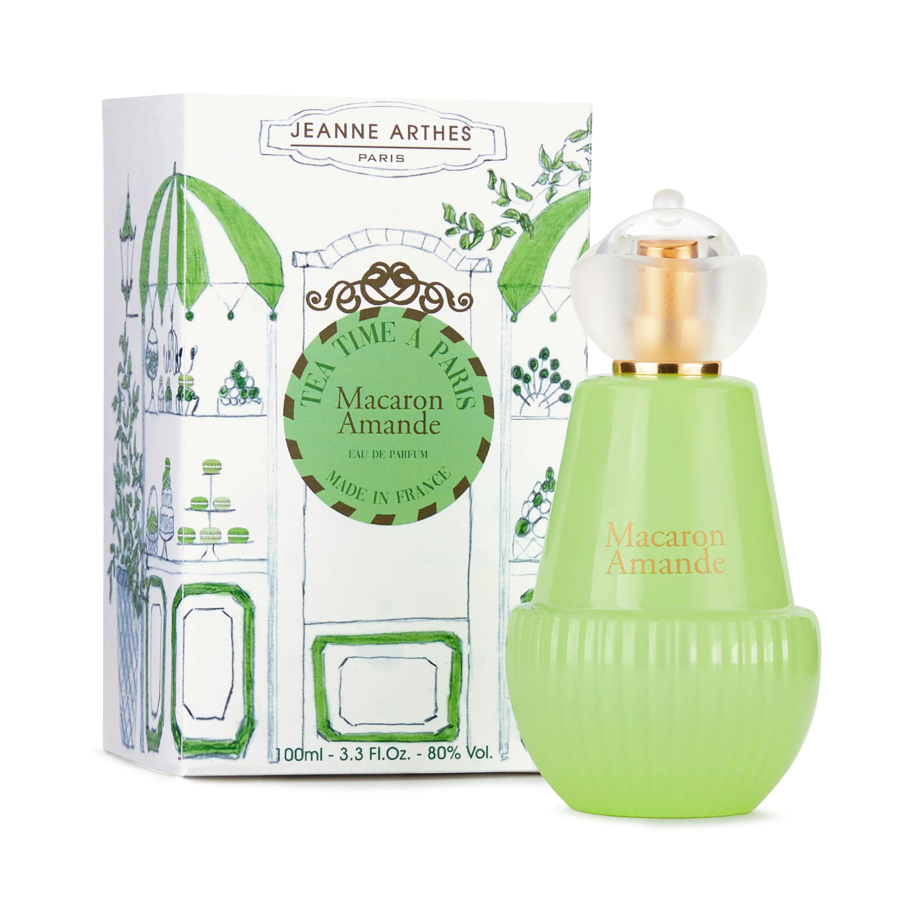 Jeanne Arthes Tea Time A Paris Macaron Amande Perfume For Women EDP 100ml