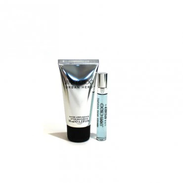Jimmy Choo Urban Hero For Men EDP 7.5ml+50ml After Shave Balm  Kit - Image 2