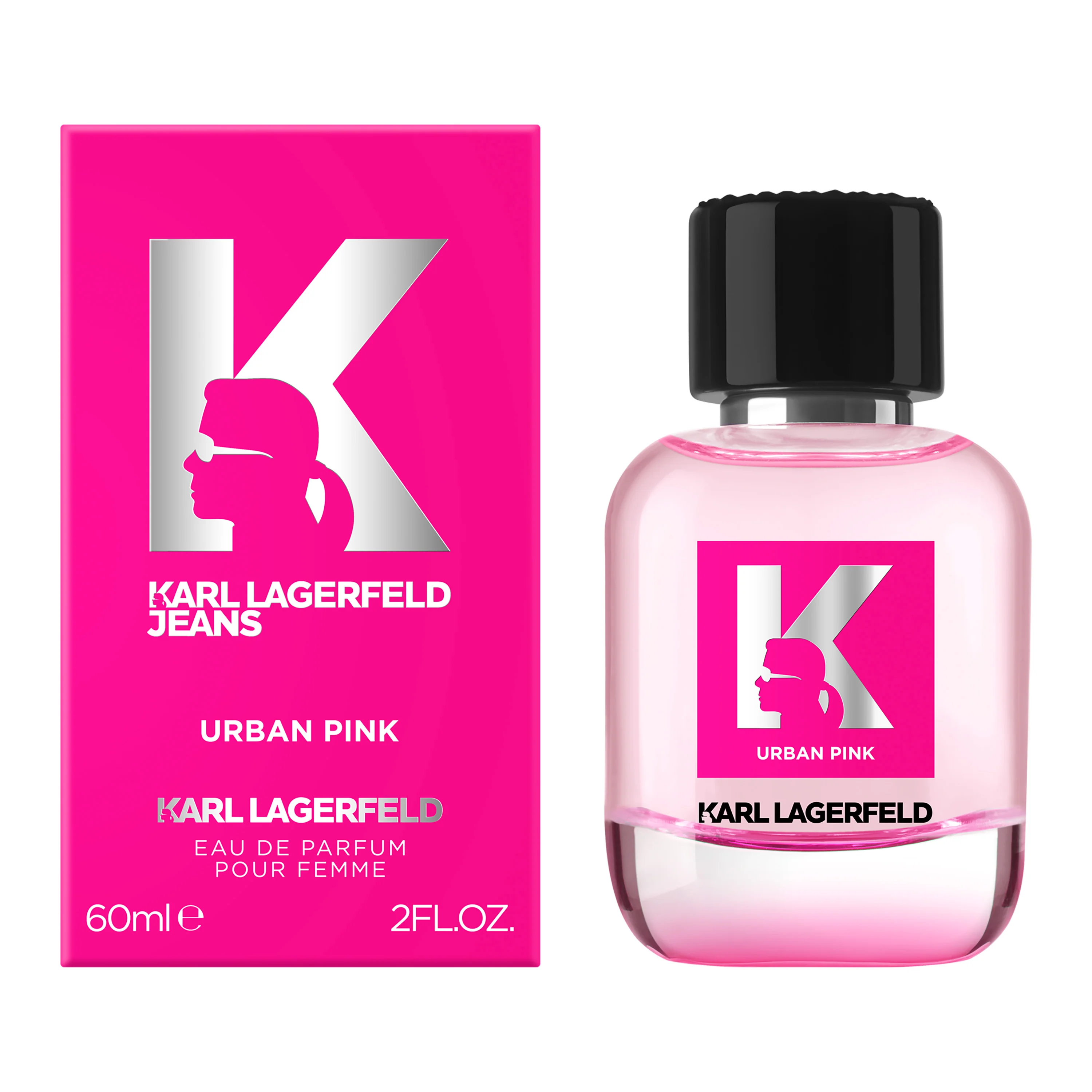 Karl Lagerfeld Jeans Urban Pink Pour Femme Eau De Parfum For Women - Floral Perfume 60ml - Image 3