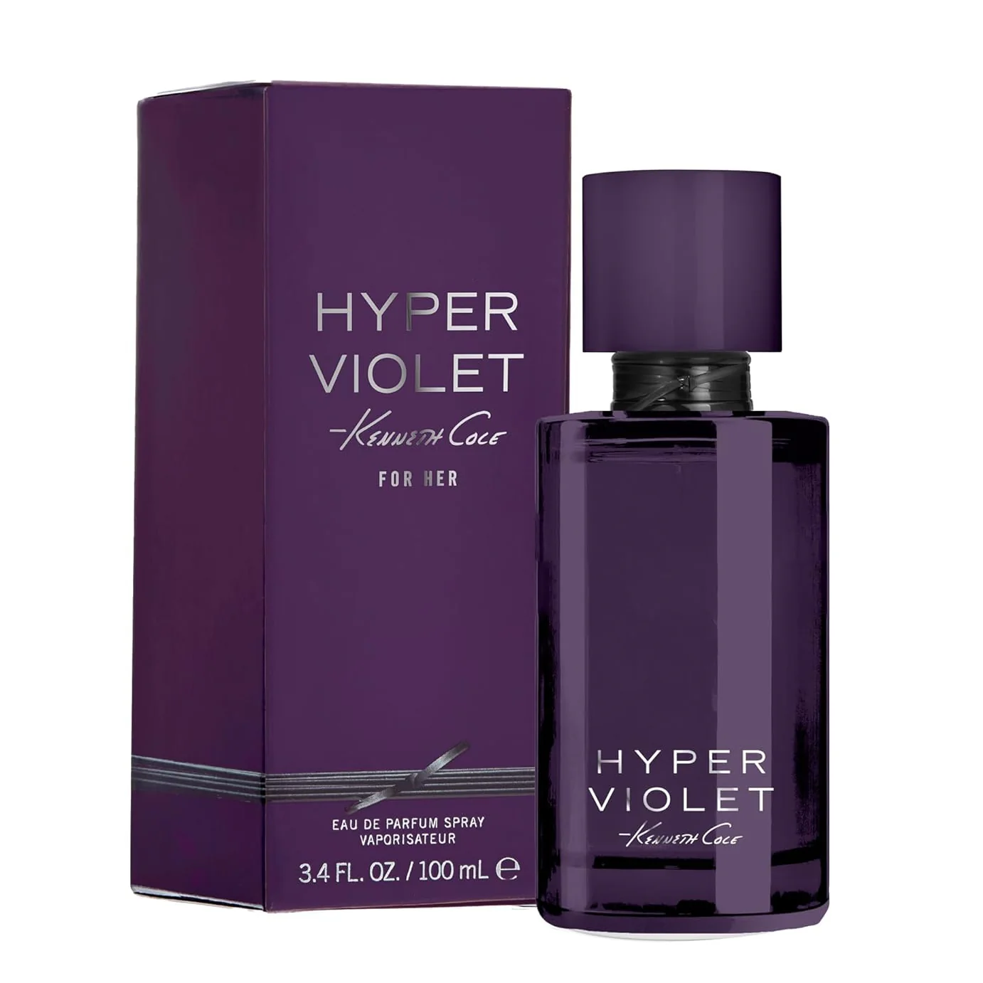 Kenneth Cole Hyper Violet For Her Eau De Parfum For Women - Floral Fruity Perfume 100ml - Image 2