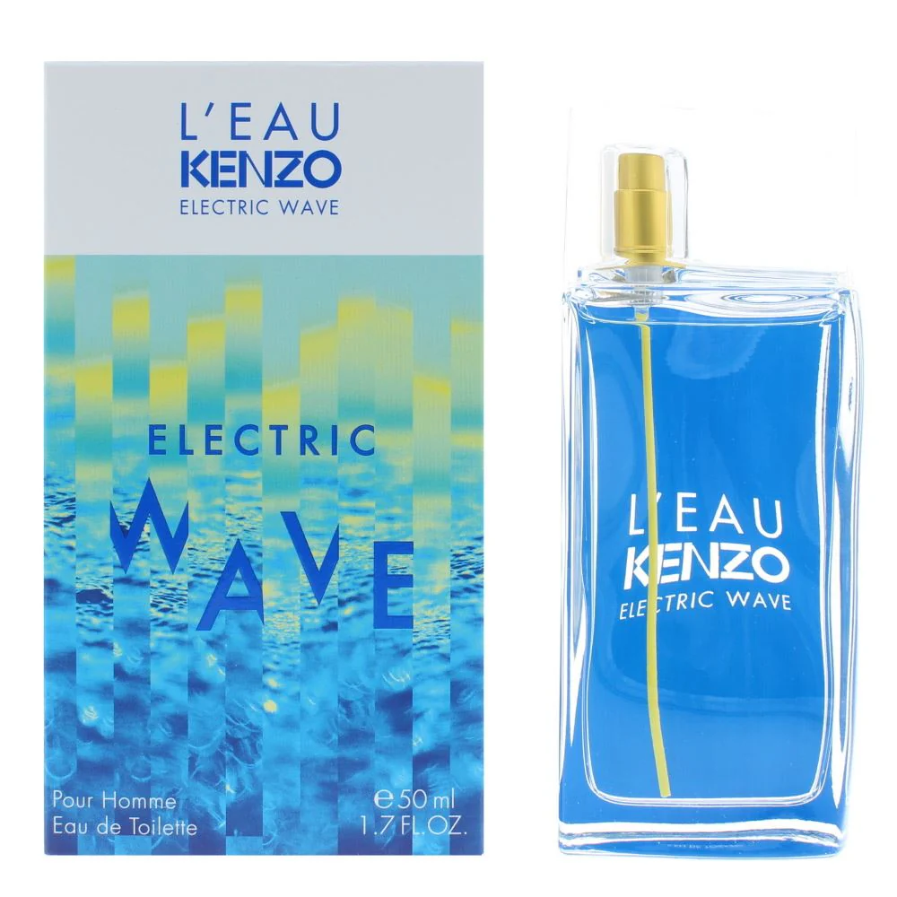 Kenzo L'Eau Electric Wave Perfume for Men, EDT, 50 ml