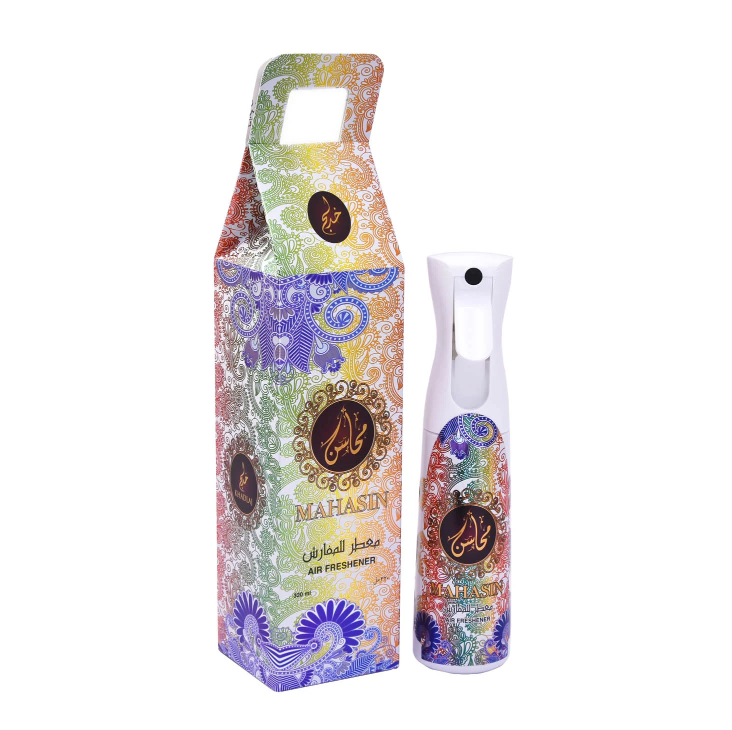 Khadlaj Frash Mahasin Gold Air Freshener 320 ml - Image 2
