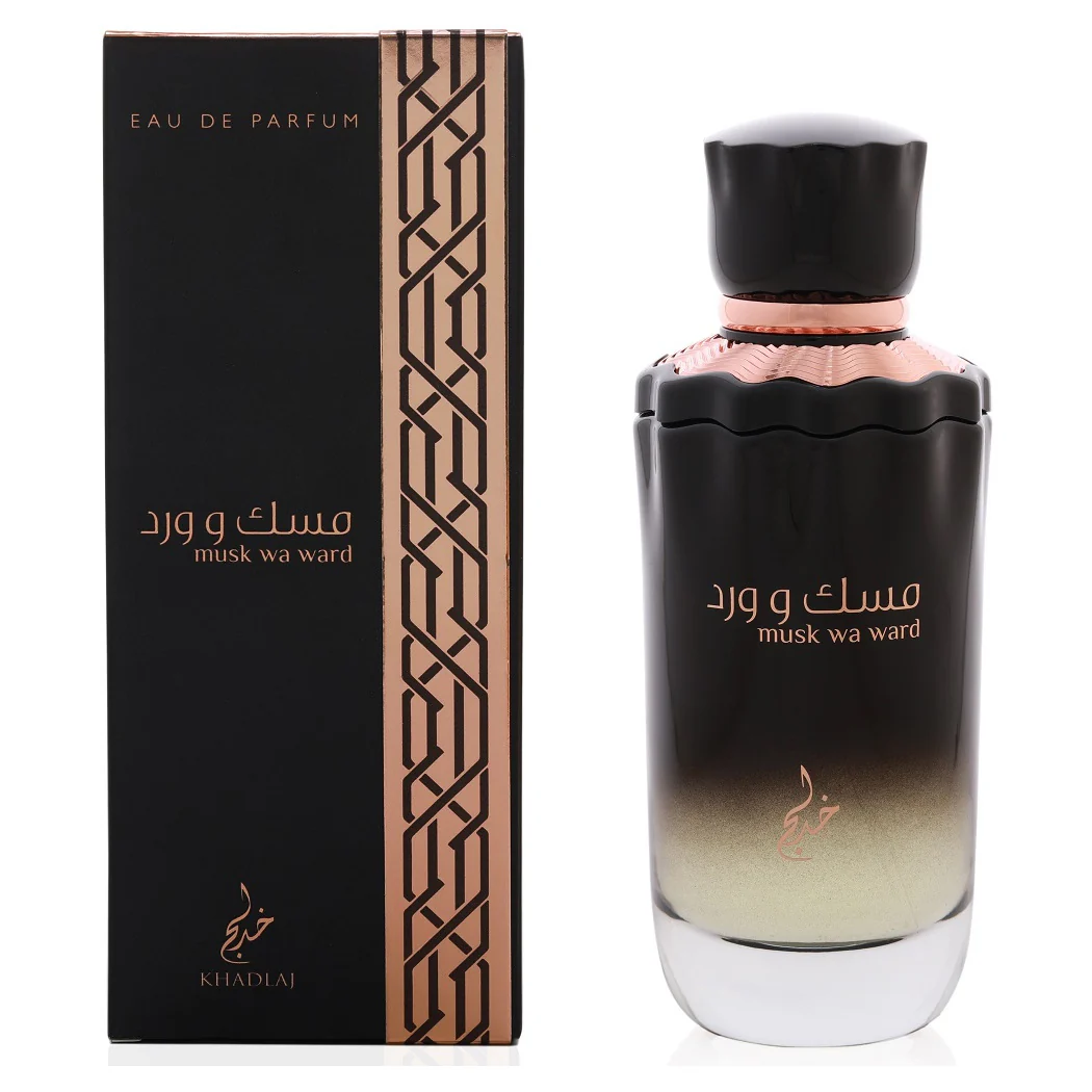 Khadlaj Musk Wa Ward EDP Spray For Women 100ml - Image 2