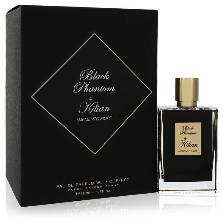 Kilian Black Phantom Memento Mori EDP 50ml Refillable With Coffret For Unisex