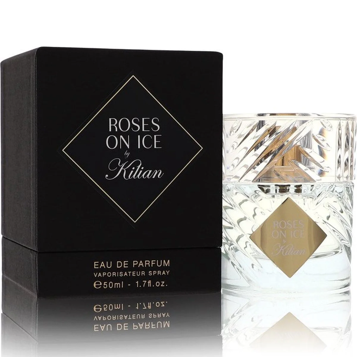Kilian Roses On Ice Perfume For Unisex EDP 50ml Refillable