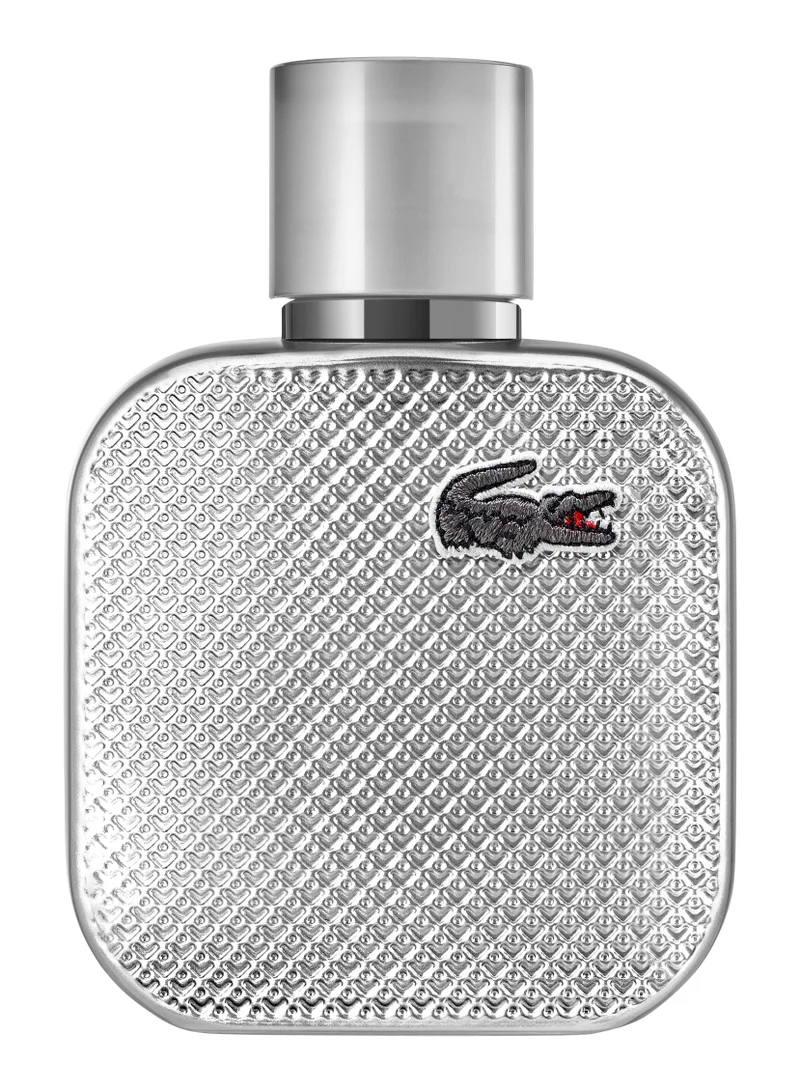 Lacoste L.12.12 Silver Grey (M) Eau De Parfum For Men - Aromatic Fougere Perfume 50ml