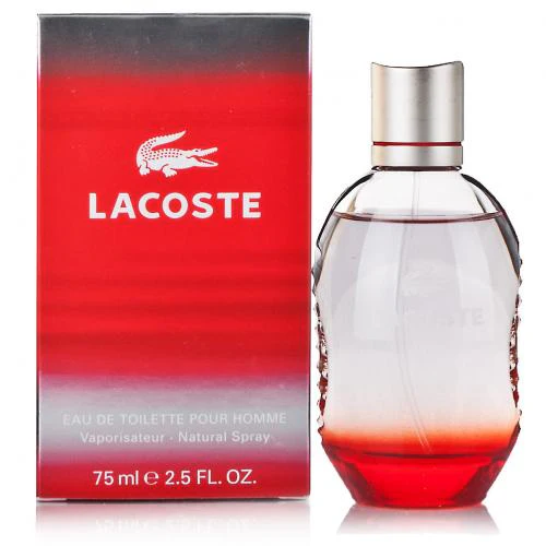 LACOSTE RED FOR MEN EDT 75ML