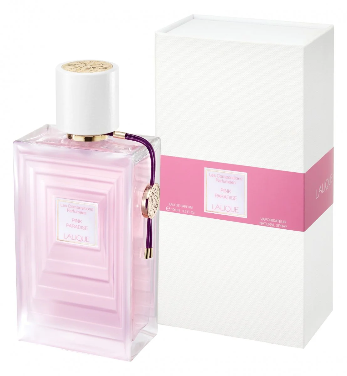 LALIQUE LES COMPOSITIONS PARFUMEES PINK PARADISE - PERFUME FOR WOMEN - EDP 100 ml