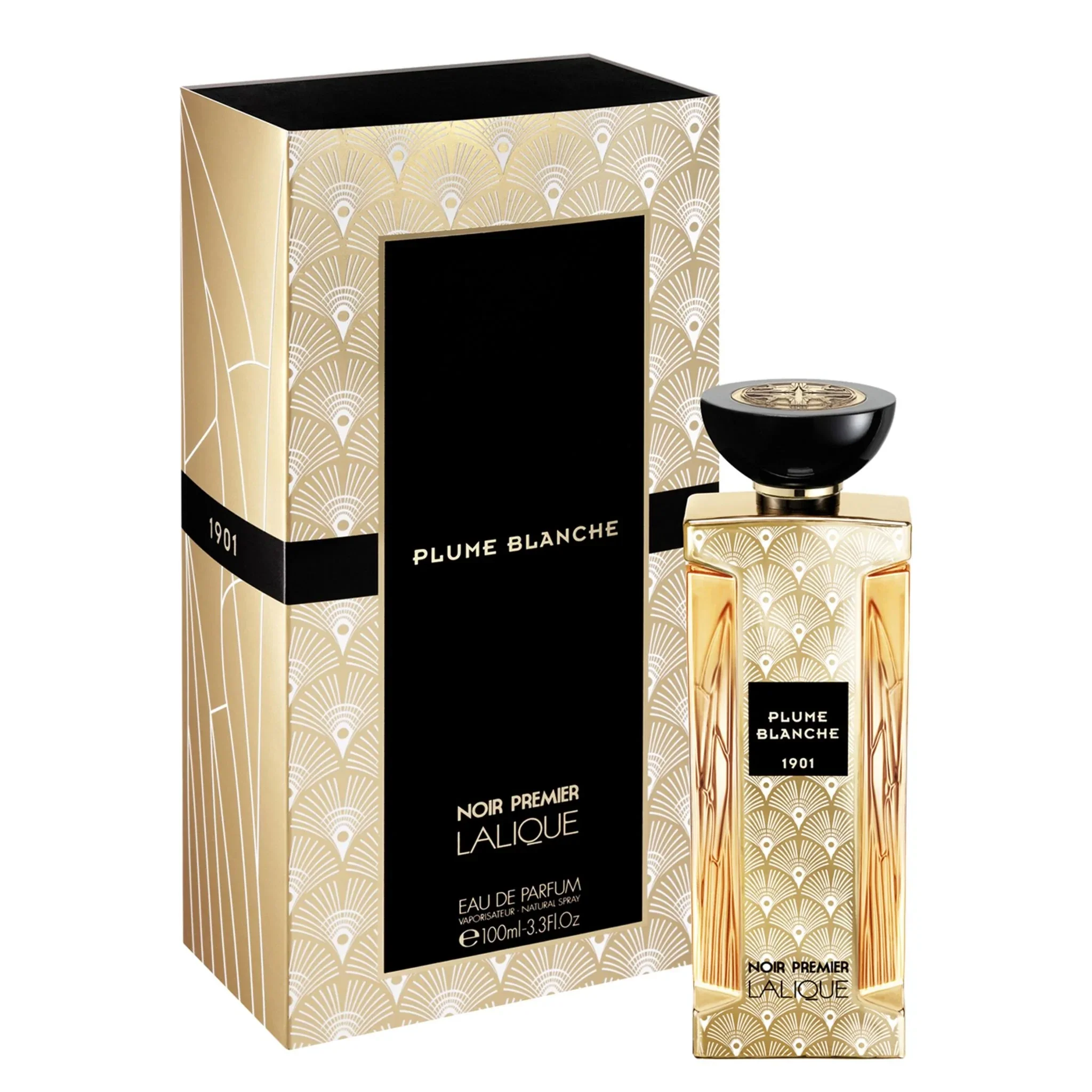 Lalique Noir Premier Plume Blanche 1901 Perfume For Unisex EDP 100ml