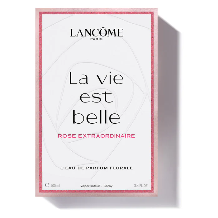 Lancome La Vie Est Belle Rose Extraordinaire L'Eau De Parfum Florale For Women - Floral Oriental Perfume 100ml - Image 3