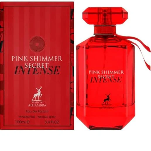 Maison Alhambra Pink Shimmer Secret Intense For Women EDP,100ml
