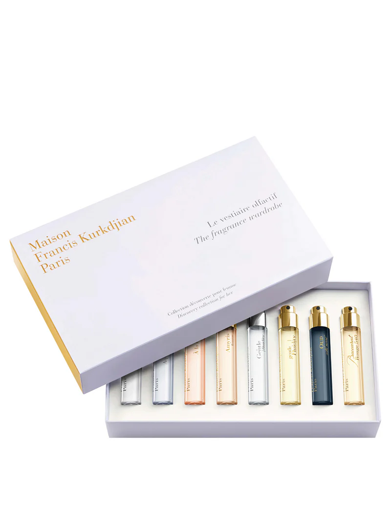 Maison Ancis Kurkdjian Paris The Ag Wrdrbe For Women Set EDP 7X11 ml+EDT 11ml (Travel Set)