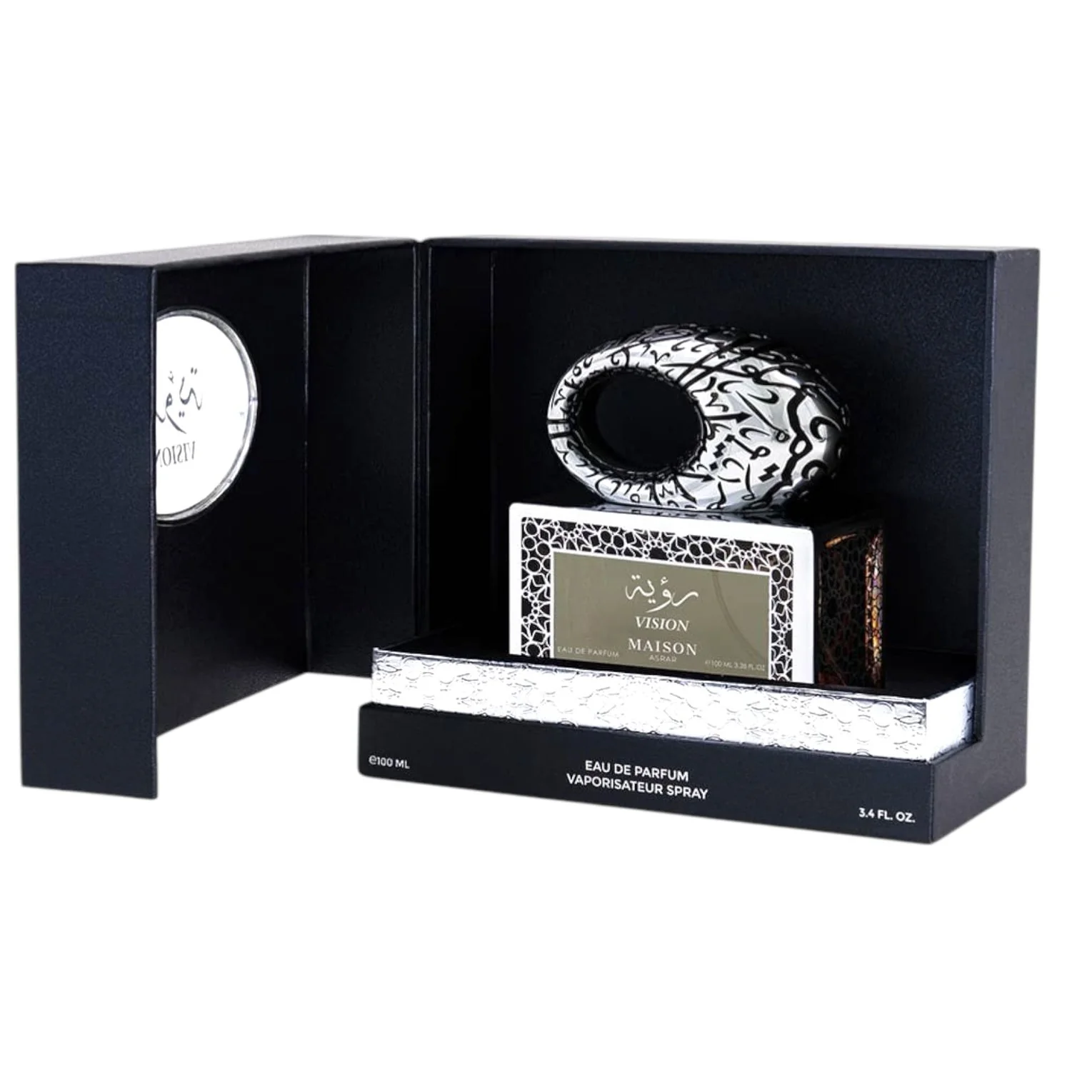 Maison Asrar Vision Eau De Parfum For Unisex  - Citrus Aromatic Perfume 100ml - Image 3