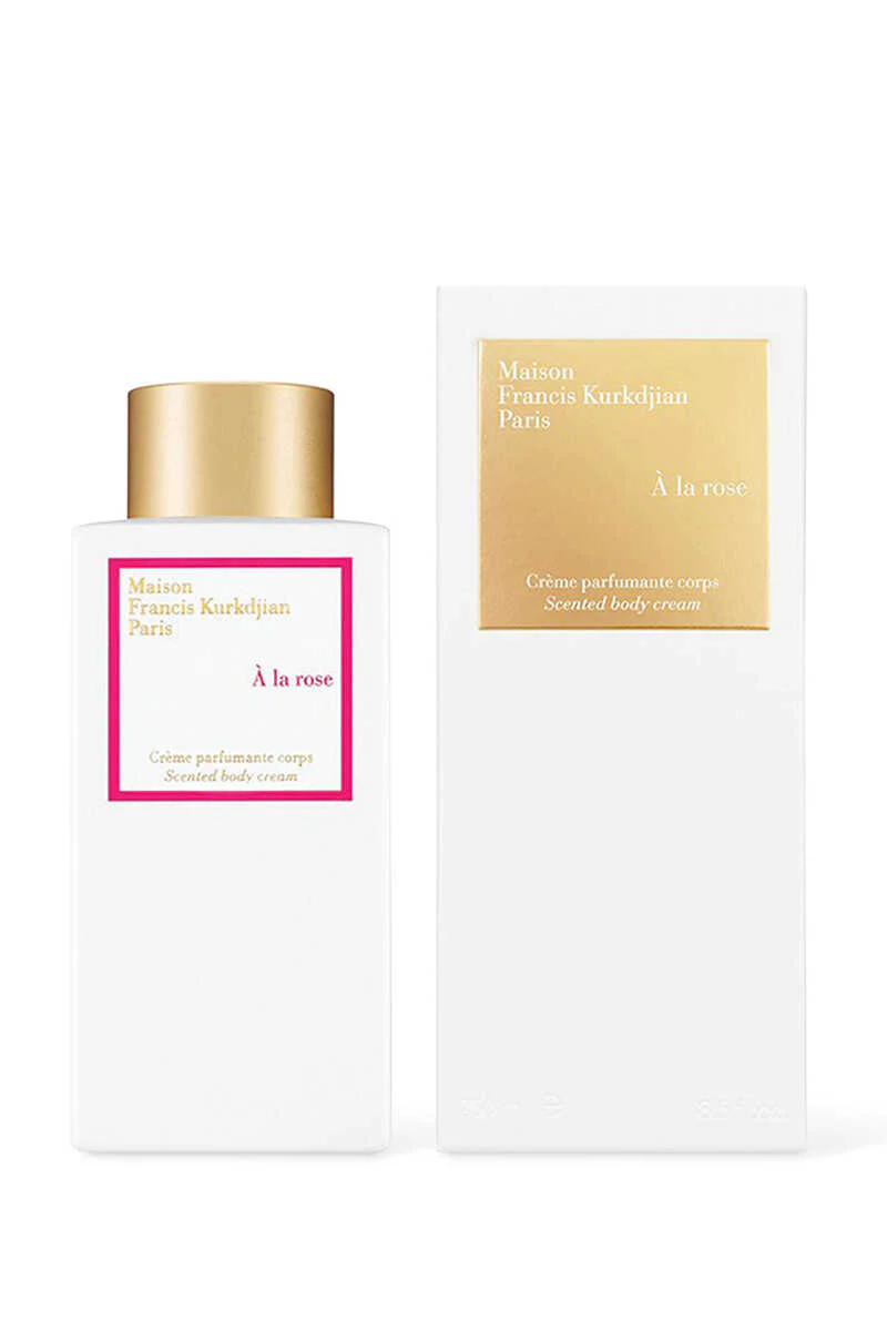 Maison Francis Kurkdjian À La Rose Scented Body Cream For Women 250 ml