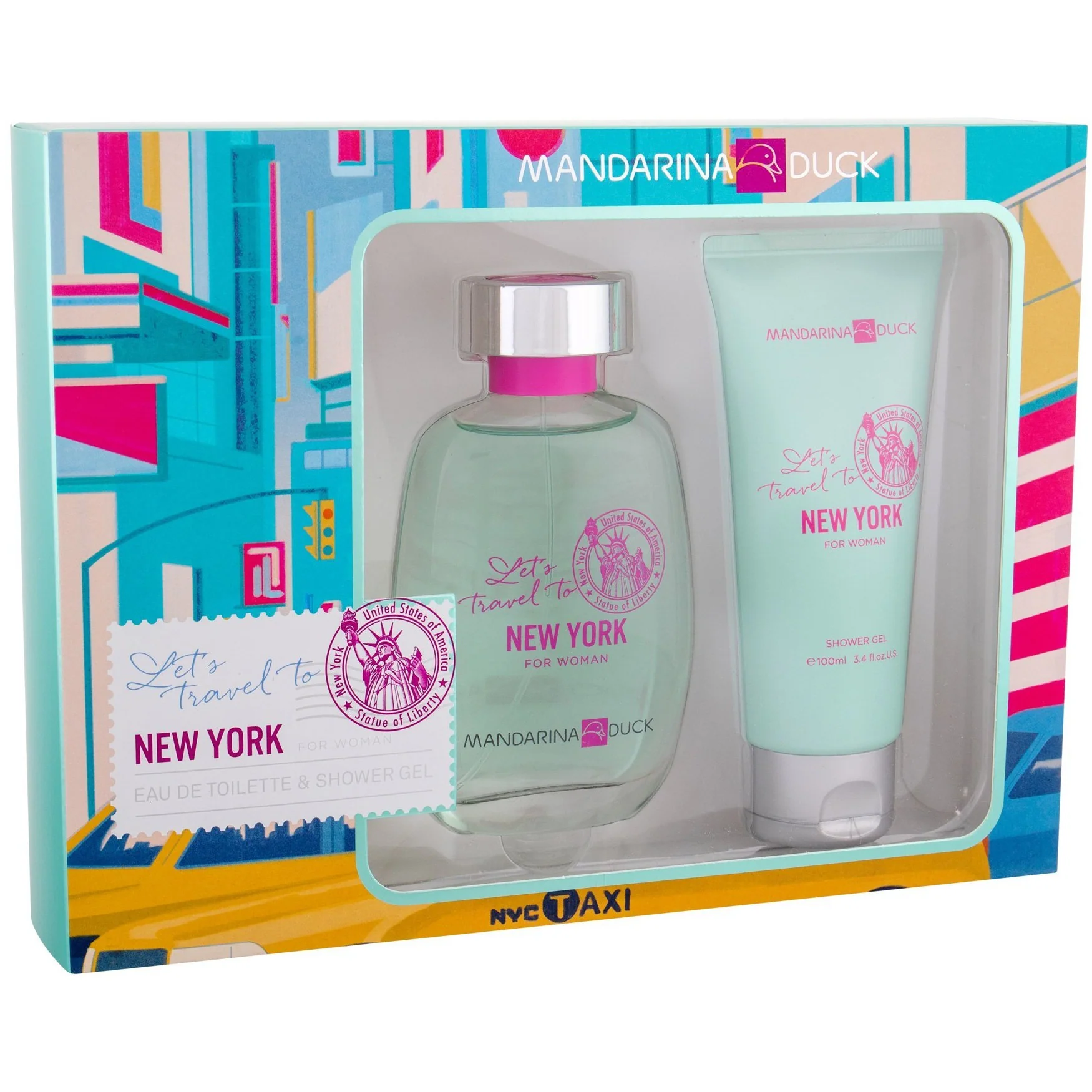 Mandarina Duck Let's Travel To New York For Woman Gift Set For Women