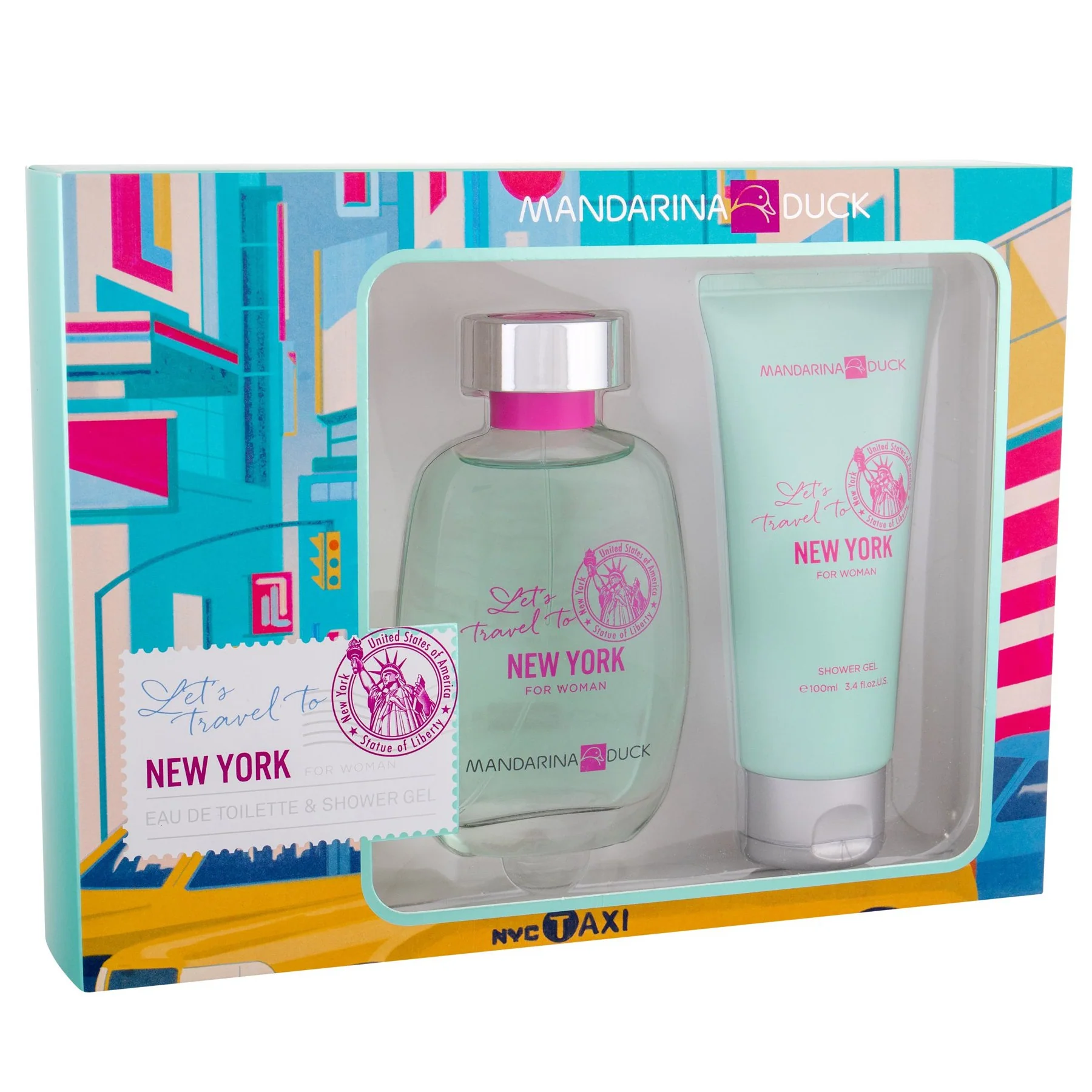 Mandarina Duck Let'S Travel To New York For Woman Gift Set For Women