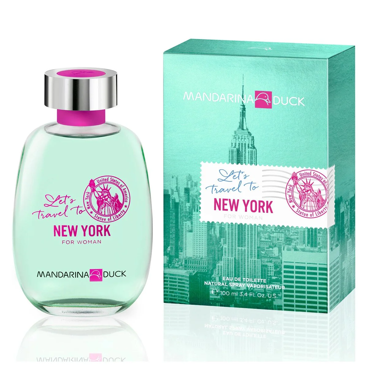 Mandarina Duck Let'S Travel To New York For Woman Perfume For Women EDT 100ml