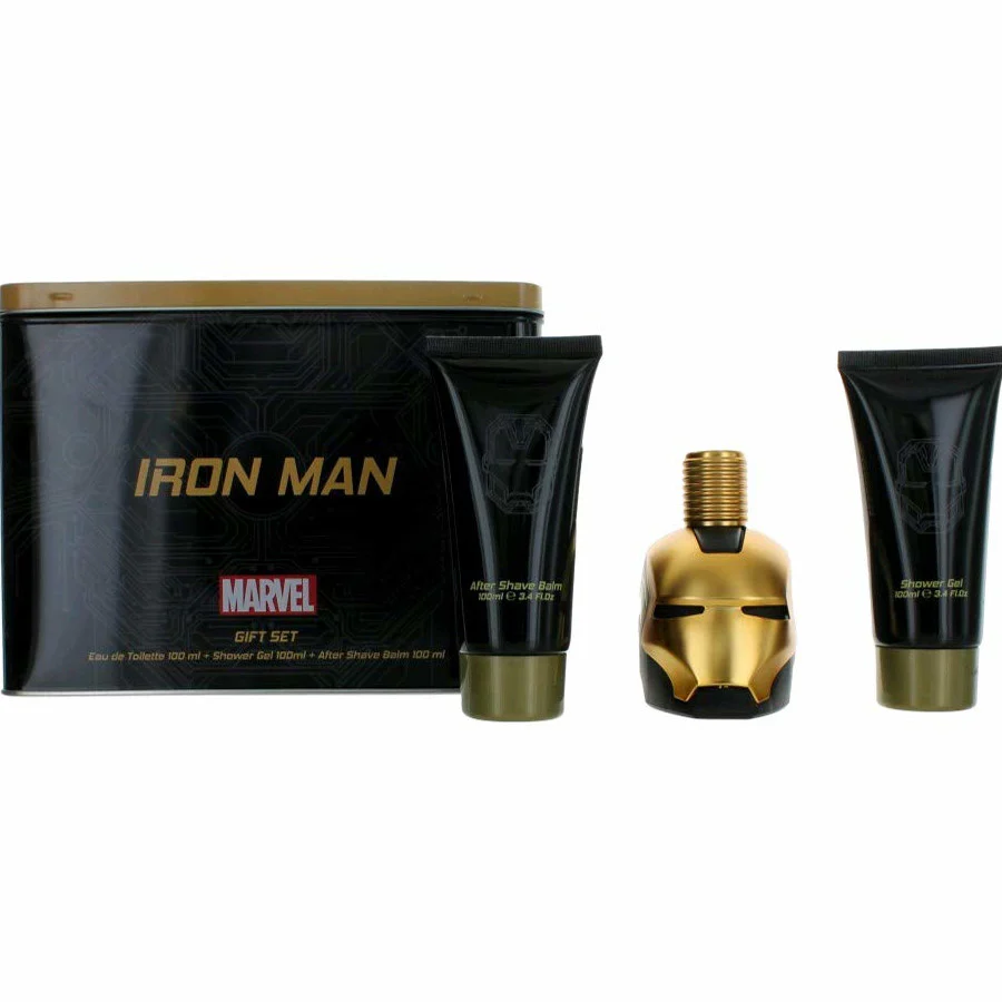 Marvel Iron Man Black Gift Set For Men