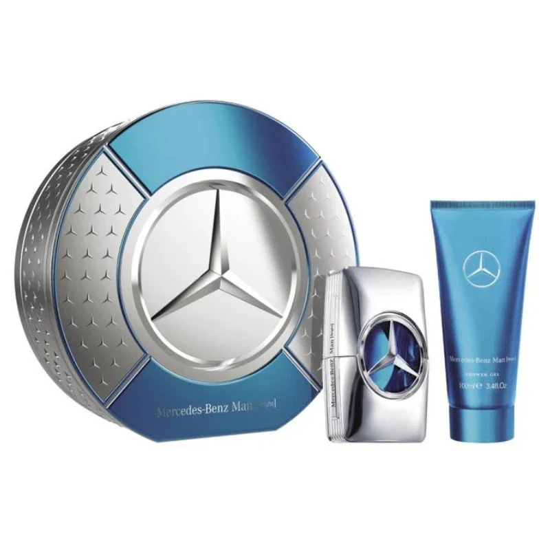 Mercedes Benz Man Bright For Men Set EDP 100ml + Shower Gel 100ml - Image 2