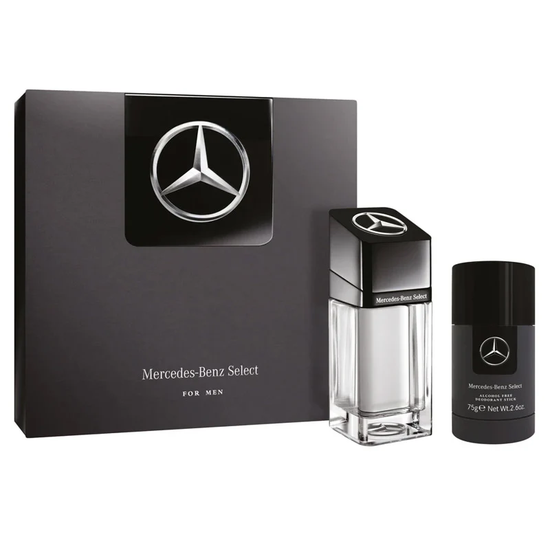 MERCEDES BENZ SELECT FOR MEN FOR MEN SET EDT 100 ml + ALCOHOL FREE DEO STICK 75 g