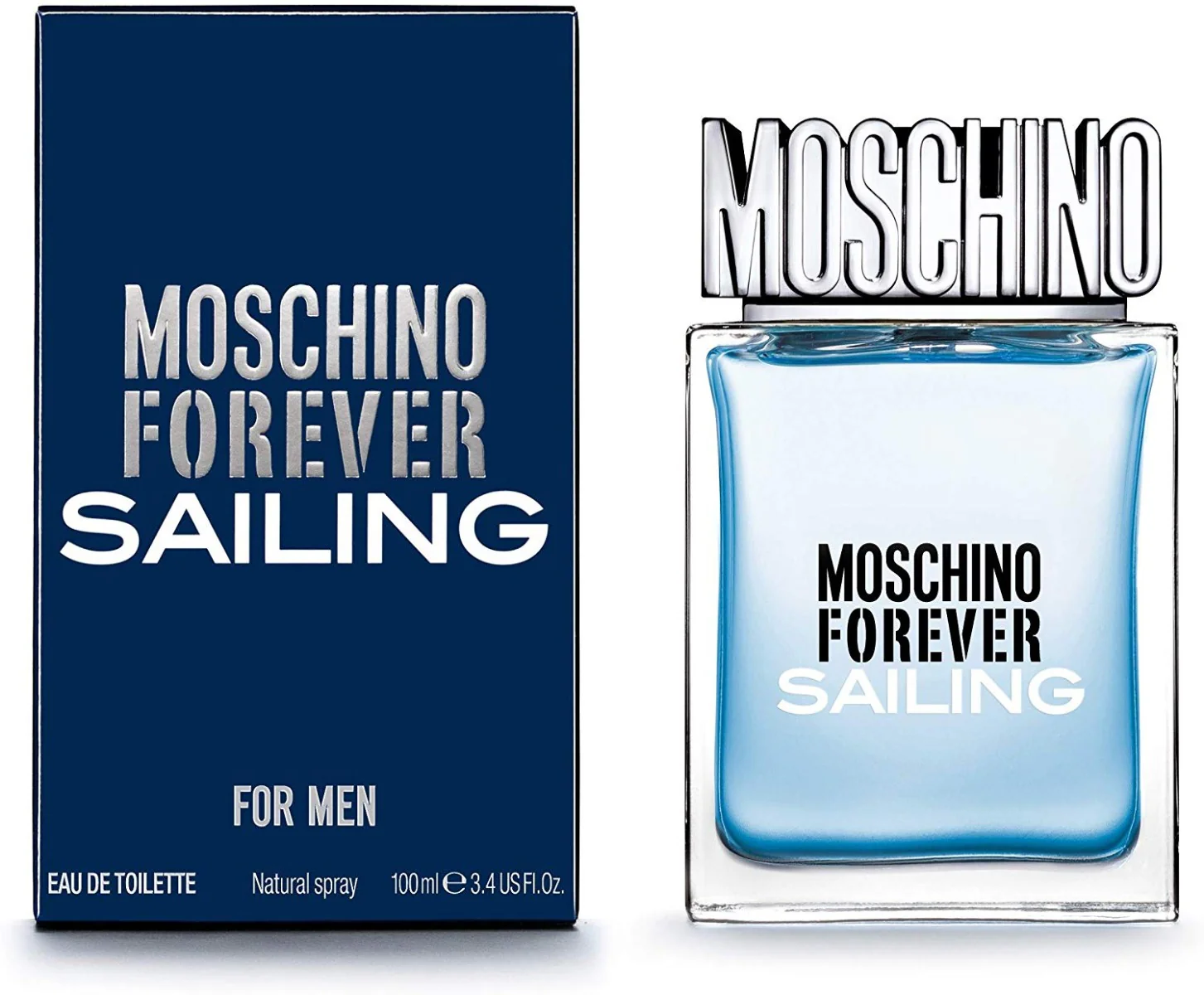 MOSCHINO FOREVER SAILING FOR MEN , Perfume for Men , EDT 100 ml IT