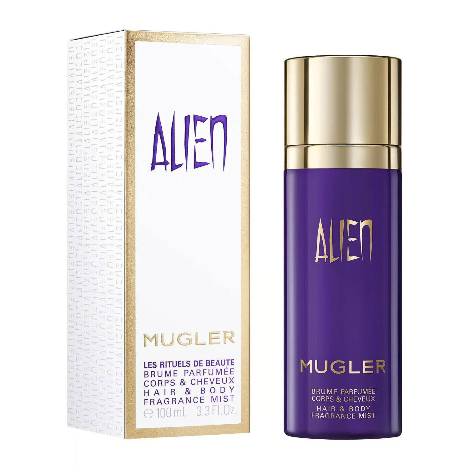 Mugler Alien Hair & Body Fragrance Mist For Women 100ml
