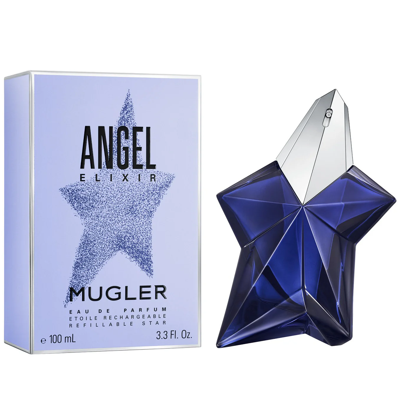 Mugler Angel Elixir Perfume For Women EDP 100ml Refillable