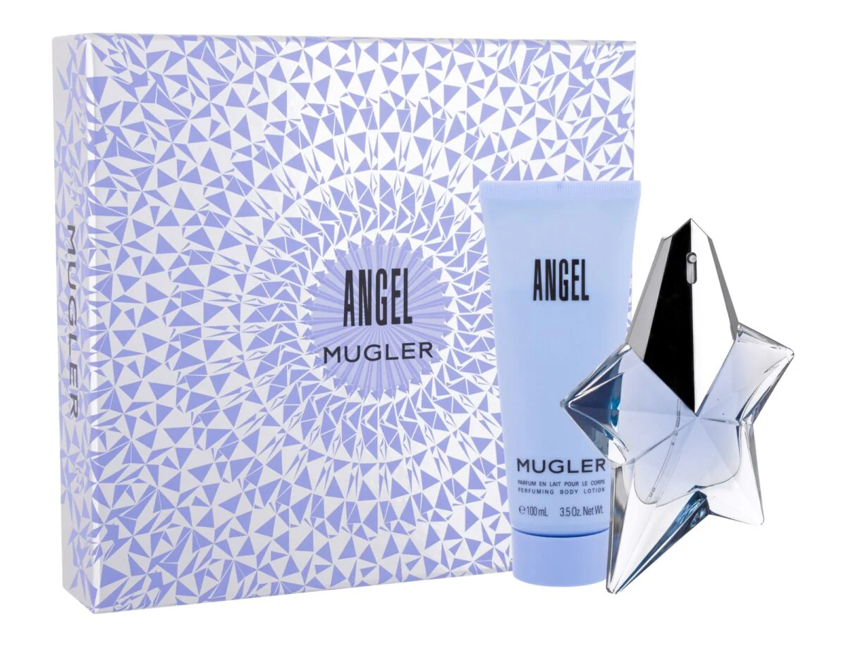 Mugler Angel Set For Women EDP 50 ml Refillable + Perfuming Body Lotion 100 ml (Travel Exclusive)