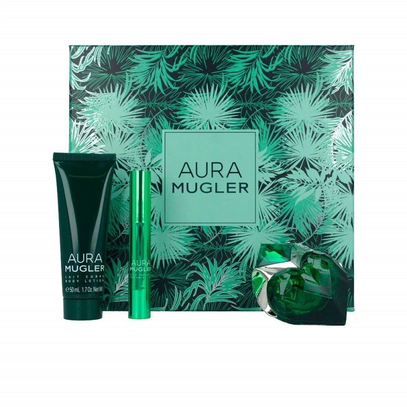MUGLER AURA MUGLER FOR WOMEN SET EDP 30 ml + PERFUMING PEN 3 g + BODY LOTION 50 ml