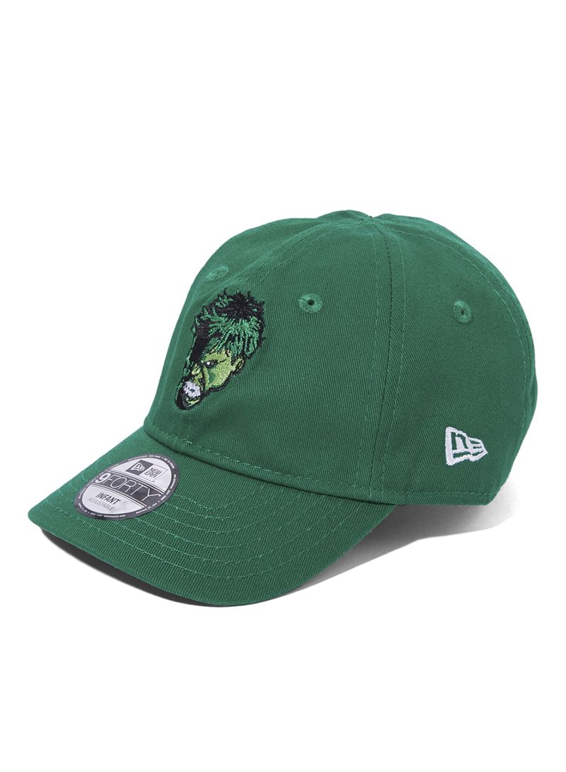 New Era 9forty Hulk Cap For Infants, N0380468885, Green, Age 0-2yrs - Image 3