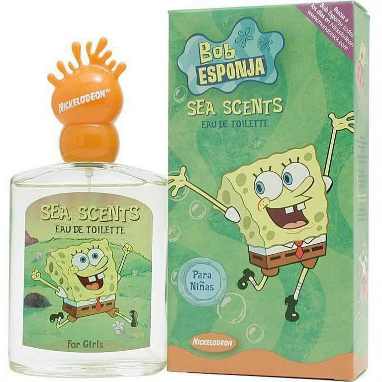 Nickelodeon Bob Esponja Sea Scents EDT Spray For Girls 100ml