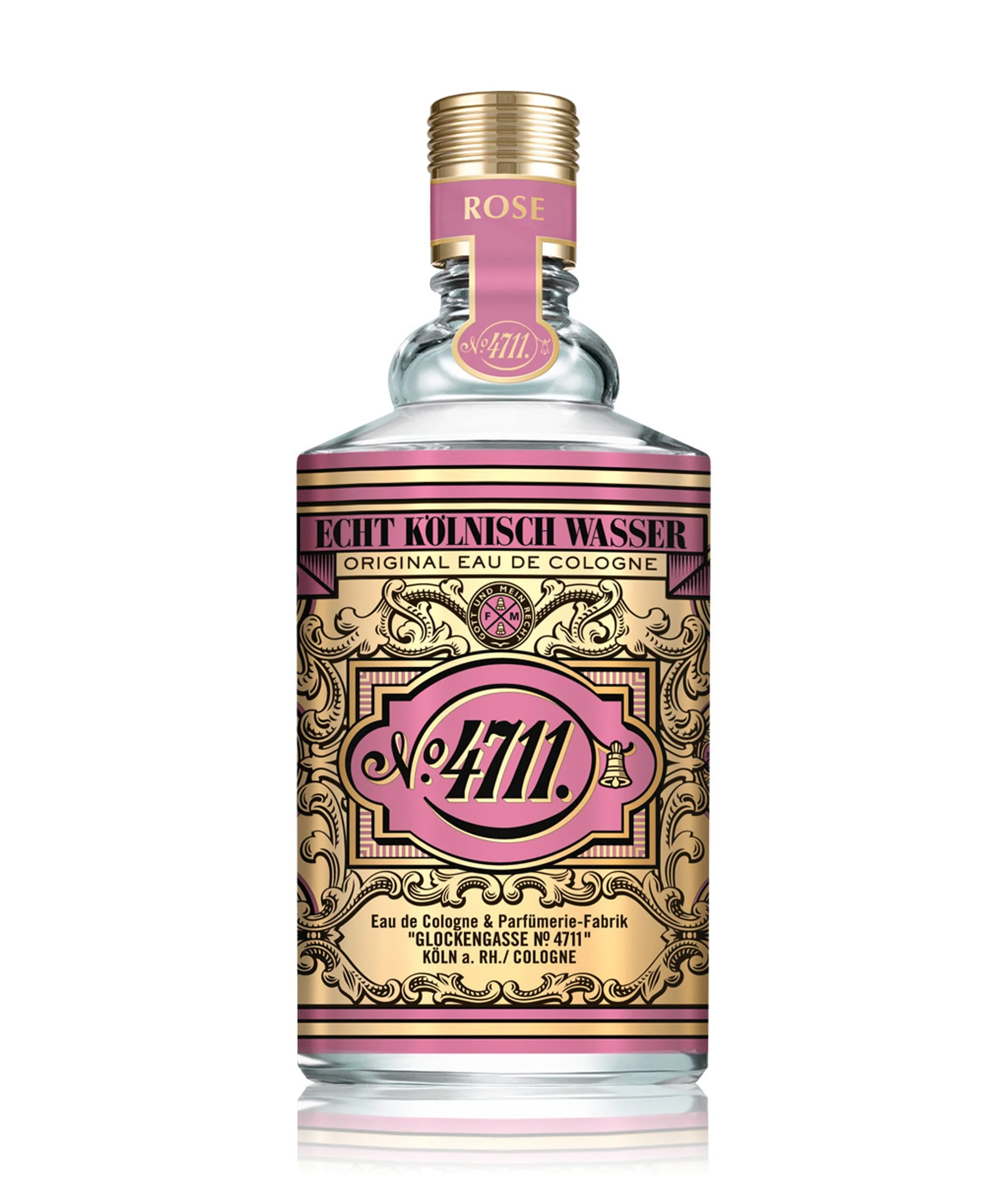 No. 4711 Echt Kolnisch Wasser Floral Collection Rose Original Edc For Unisex - Floral Woody Musk Perfume 100ml
