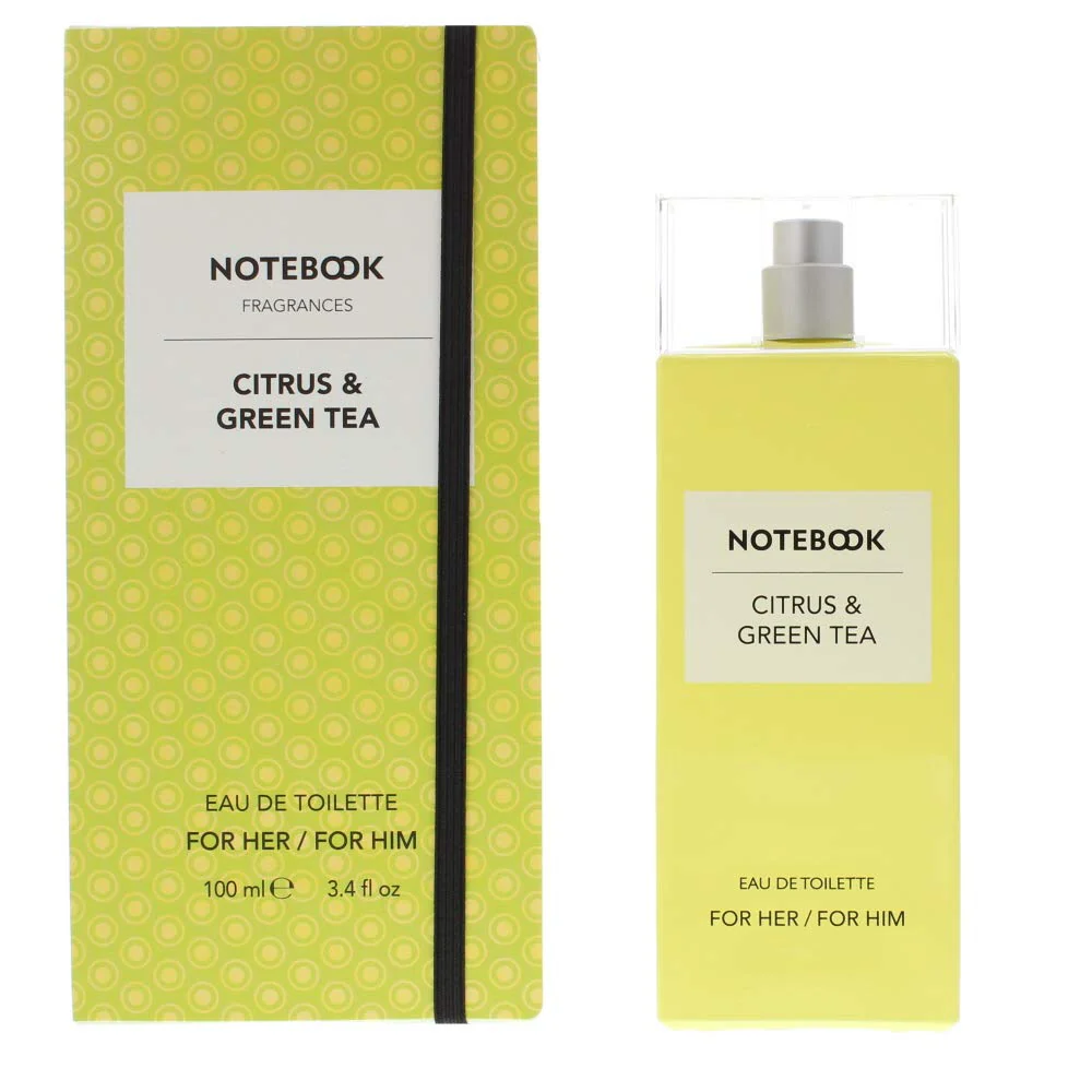 NOTEBOOK CITRUS & GREEN TEA FOR MEN & WOMEN EDT 100ML